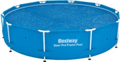 Bestway Solarabdeckplane Für Frame Pools, Ø 305 Cm