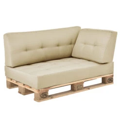 Palettenkissen In Beige (L)120cm (H)80cm (B)15cm 11 Palettenkissen In Beige (L)120cm (H)80cm (B)15cm -Gartenmöbel Angebote en casa palettenkissen in beige l 120cm h 80cm b 15cm 2