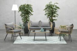 Gartenmöbel Sitzgruppe Set FRANKLIN In Farbe Grau 11 Gartenmöbel Sitzgruppe Set FRANKLIN In Farbe Grau -Gartenmöbel Angebote gmd living gartenmobel sitzgruppe set franklin in farbe grau 3