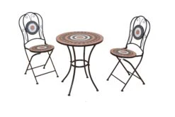 3tlg. Sitzgruppe Fanny In Schwarz