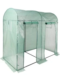 Gewächshaus In Grün - (B)200 X (H)180 X (T)100 Cm