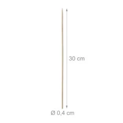 1000x Schaschlikspieße In Natur 13 1000x Schaschlikspieße In Natur -Gartenmöbel Angebote relaxdays 1000x schaschlikspiesse in natur 3