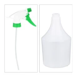 24x Sprühflasche In Weiß-Grün -Gartenmöbel Angebote relaxdays 24x spruhflasche in weiss grun 5