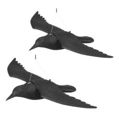 2x Taubenschreck In Schwarz