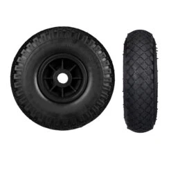 8x Sackkarrenrad "3.00-4" In Schwarz