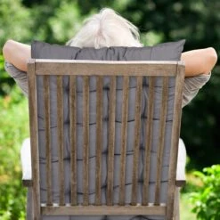 Stuhlkissen In Grau - (B)118 X (H)7 X (T)50 Cm -Gartenmöbel Angebote relaxdays stuhlkissen in grau b 118 x h 7 x t 50 cm 2