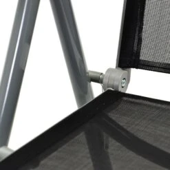 2x Gartenstuhl Klappstuhl Schwarz In Grau -Gartenmöbel Angebote vcm 2x gartenstuhl klappstuhl schwarz in grau 2