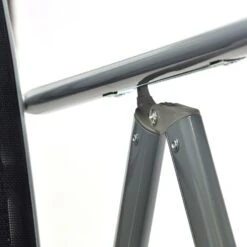 2x Gartenstuhl Klappstuhl Schwarz In Grau -Gartenmöbel Angebote vcm 2x gartenstuhl klappstuhl schwarz in grau 4